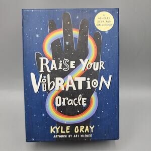 Raise Your Vibration Oracle 48-Card Deck & Guidebook Kyle Gray Ari Wisner